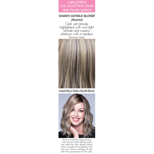  
Color choices: Shaken Oatmilk Blonde (Rooted)